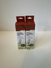Zilla Mini Compact Fluorescent 2 Pack Desert and Tropical Bulbs