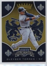 2019 Panini Chronicles Crusade Gold Prizm 4/10 Gleyber Torres #16 01qb