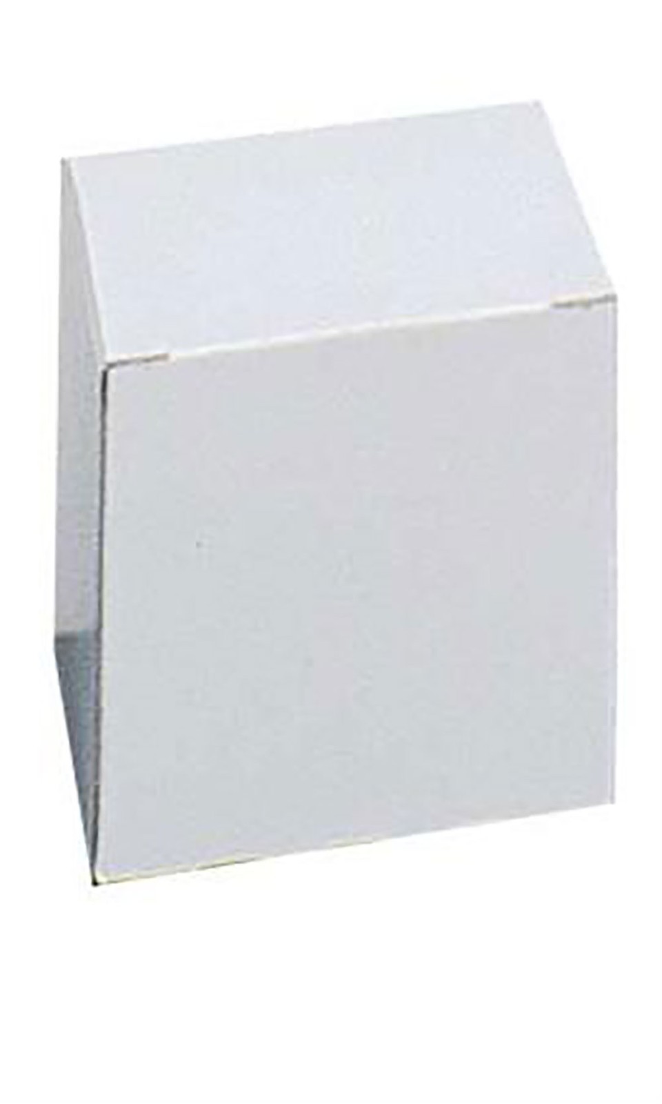 Es - White - 4"x4"x4" (case Of 100)- Elegant White Bridesmai