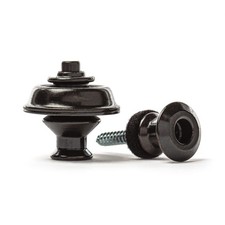 Jim Dunlop Straplok  Strap Retainers Dual Design Black Oxide