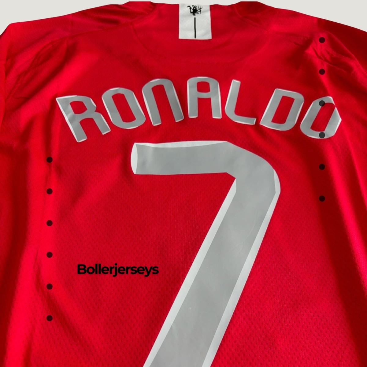 Manchester United 2008 UCL Final RED Home Jersey - Cristiano