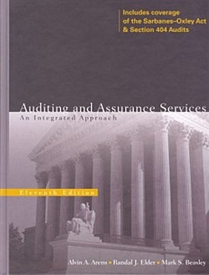Auditing and Assurance Services Randal J. Elder Alvin A. Arens
