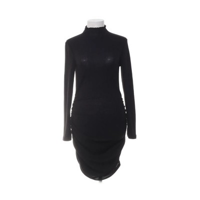 Shein, Rollkragenkleid, Größe: M, Schwarz, Polyester, Einfarbig, Damen #ksI