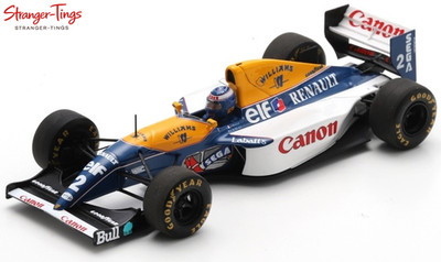 Spark Williams FW15C #2 Winner French GP 1993 Alain Prost 1:43