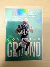 2018 Panini Absolute Covering Ground Brandin Cooks #CG-BC New England Patriots