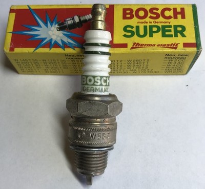 4x Bosch W5BC Zündkerze super 0241245553 passend für FORD PORSCHE FORD VOLVO