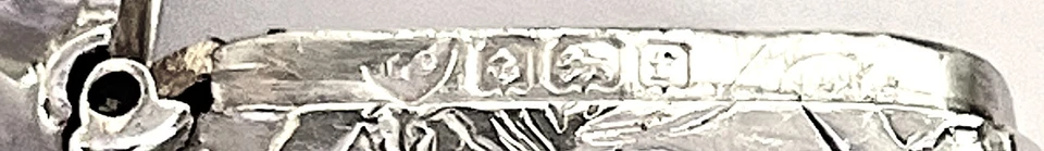 Unusual Edwardian Solid Silver Petite Vesta Case - Birmingham 1905 - A/F - Image 4 of 4