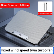 Q100 17Inch Gaming Laptop Cooler Fan Led Screen Two USB Port 2600RPM Laptop Cool