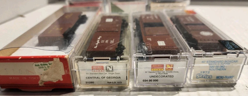 Micro Trains N Scale Freight Car Mix (7 Cars) - Image 2 of 4