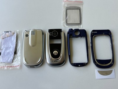 Motorola V600 Full Housing Cover without buttons  FREE  INTERNATIONAL  SHIPPING 