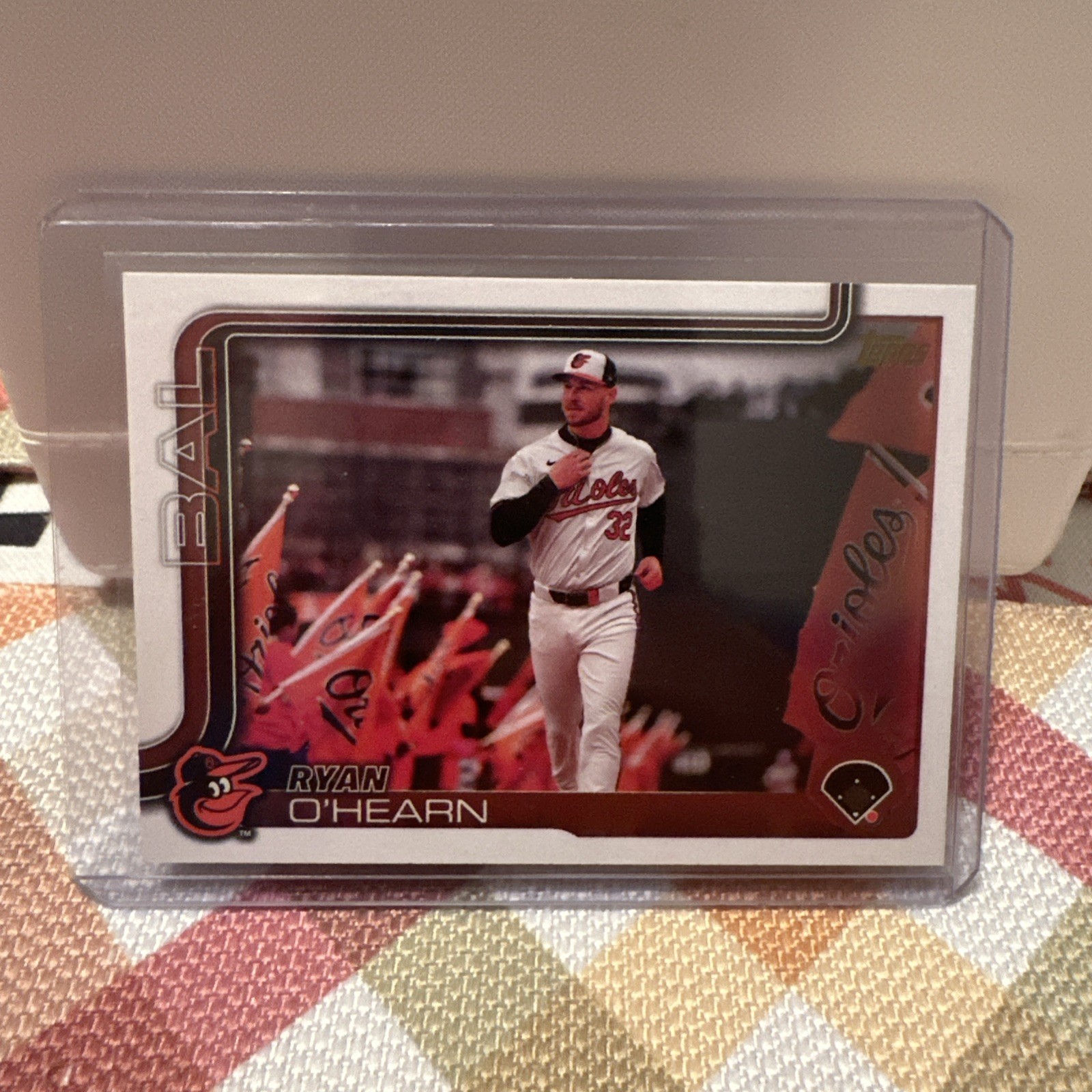 2025 TOPPS SERIES RYAN O’HEARN #114 GOLDEN MIRROR IMAGE VARIATION SSP CASE HIT