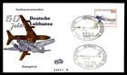 Mayfairstamps Germany FDC 1976 Aicraft 50 Yrs Deutsche Lufthansa First Day Cover
