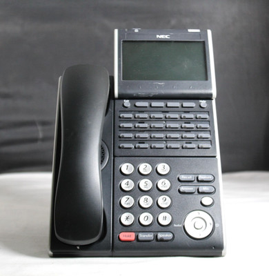 Lot of 10 NEC ITL-12CG-3 IP Office Phones w/ Handsets & Stands