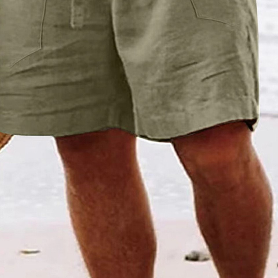 Men's Soft Sports Running Shorts Gym Training Fitness Bottoms With