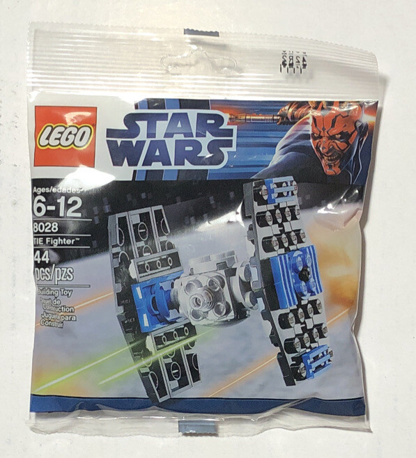 TIE Fighter STAR WARS Lego 8028 NEW Sealed Polybag 2012 RETIRED Complete NISB