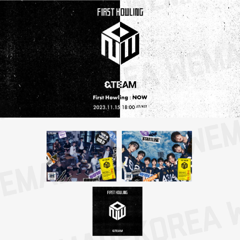 &TEAM 1st ALBUM First Howling NOW 5個セット