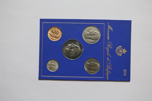 BELGIUM 1974 MINT SET BELGIQUE B49 #148BX5