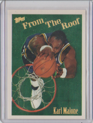 1994-95 Topps Spectralight Parallel #280 Karl Malone Utah Jazz