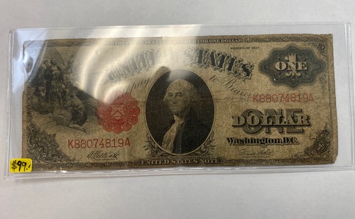 1917 1 legal tender note - Picture 9 of 9