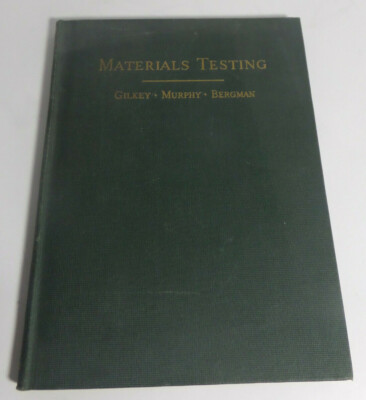 Materials Testing 1941 engeneering