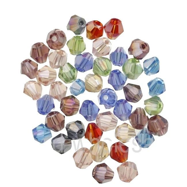 Cristal facetado Espaciador Perlas y Stoppers