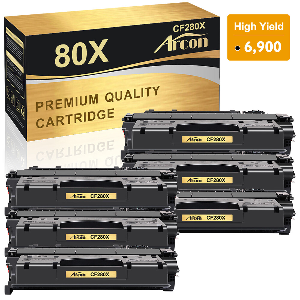 2 Toner Alta Resa Per HP LaserJet Confezione 2 Cartucce Toner Compatibili HP CF280X, Per Stampanti Laserjet Pro 400 M425dn E Modelli Simili Cartucce Toner HP 80X - Foto 7