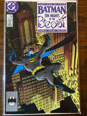 1988 BATMAN #417 KEY 1st app KGBEAST 8.0 VF | eBay