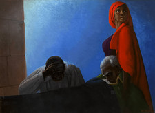 Kyra Markham Oil 48x36 “Henri Christophe” Haitian History Museum Size Painting