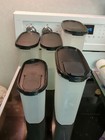 Lot of 5 Tupperware Modular Mates Black Lids 1615, 1614 x 3, 1613 — photo 2