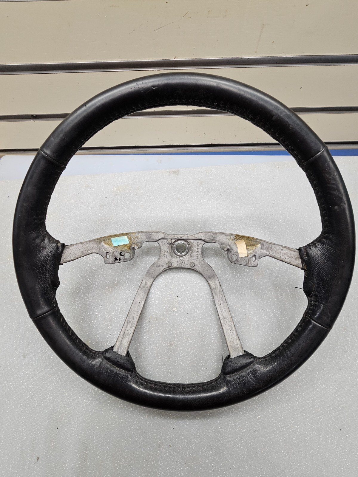🔥20022007 Jeep Liberty Steering Wheel Leather Wrapped Factory Black eBay