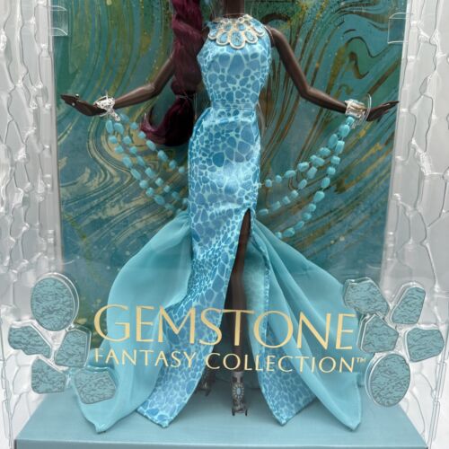 Fantasy Collection Türkis Edelstein Barbie HJX21 Neu Originalverpackt - Bild 3 von 11