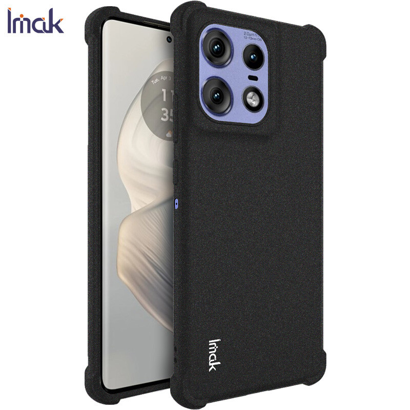 IMAK Matte Airbag Shockproof Soft TPU Back phone Case For Motorola Edge 50 Pro