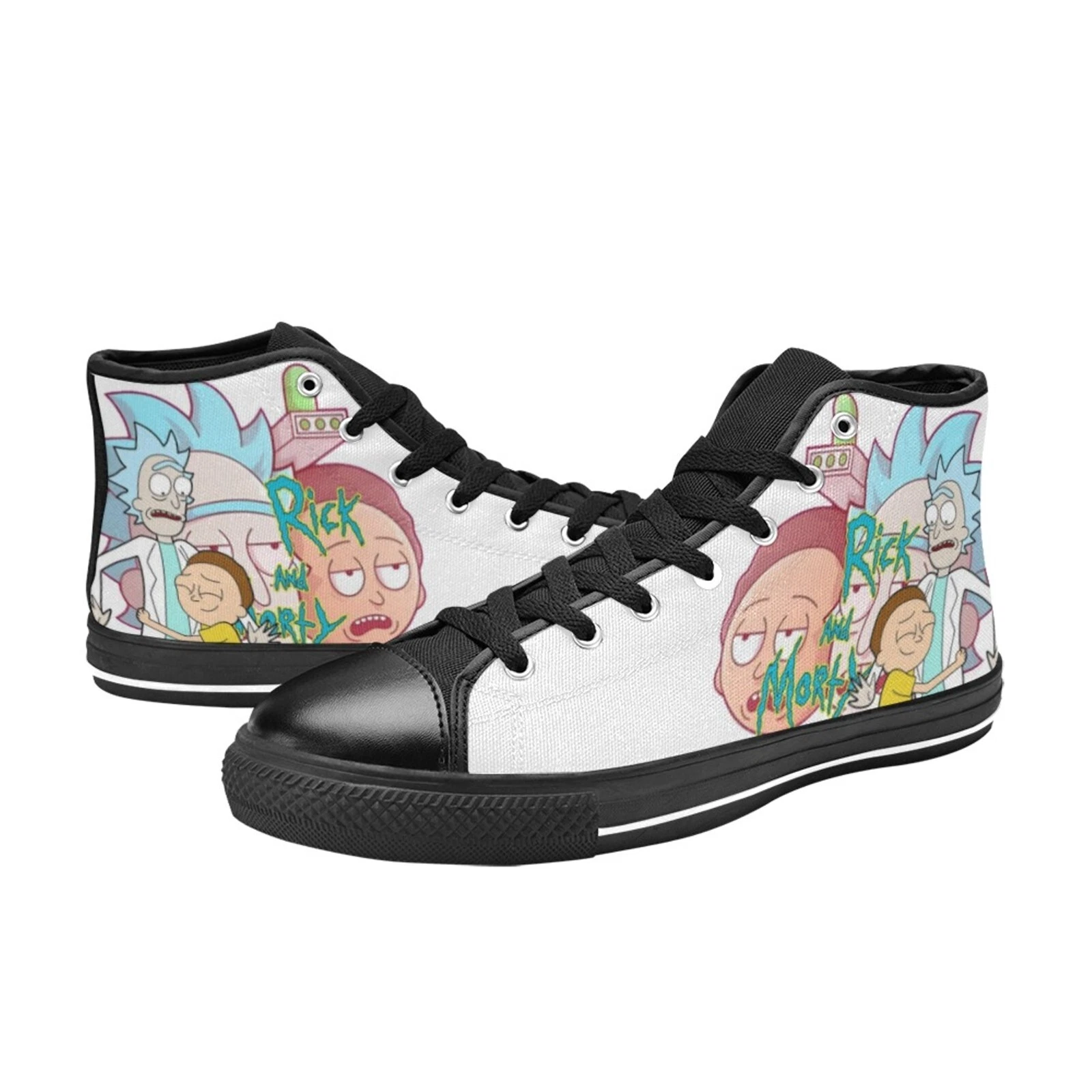 Rick & Rickandmorty High Tops Sneaker Canvas Shoes