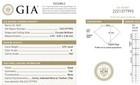 GIA Platinum .58ct VS2 VS K H round diamond vintage engagement ring 2.4g 5.5 — photo 8