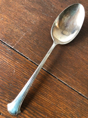 1937 Towle "Chippendale" Sterling Silver Serving Spoon 8 1/2"