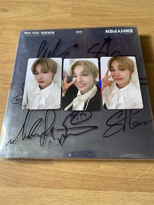 ENHYPEN DAY ONE サインアルバム シリアル付き非売品マークあり