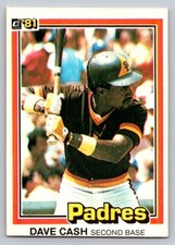 1981 Donruss - #121 Dave Cash