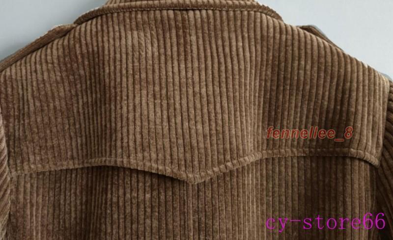 Men Retro Corduroy Trench Jacket Double Breasted Belt Men Retro Corduroy Trench Jacket Double Breasted Belt