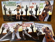 ALL COUNTRY KARAOKE CDG GRAPHICS CD VOLUME 1-7 Disc Set TAYLOR SWIFT REBA KEITH