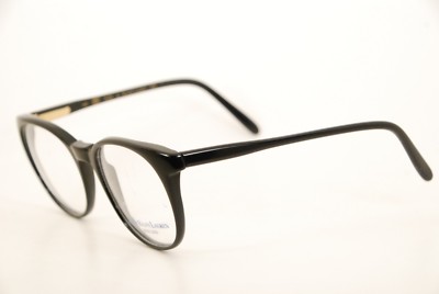 New Authentic Polo Ralph Lauren 075 Flex Black 53mm Eyeglasses Italy RX-able