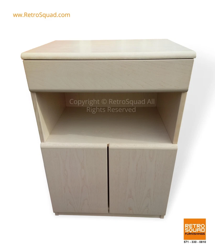 Juego de dormitorio moderno danés de 3 piezas de TECA encalada de cama con plataforma Jesper Queen Foto 4 de 4