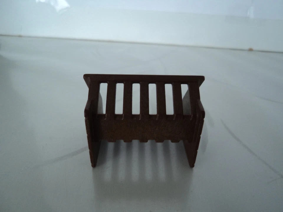 PLAYMOBIL vintage country mangeoire marron 3855 4093 4344 4826 4866 5107 5516 - Photo 2/3