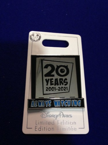 Disney Parks 2021 Pixar Monsters Inc. 20 Years Set Sulley Mike Roz Boo LE Pin - Picture 5 of 12