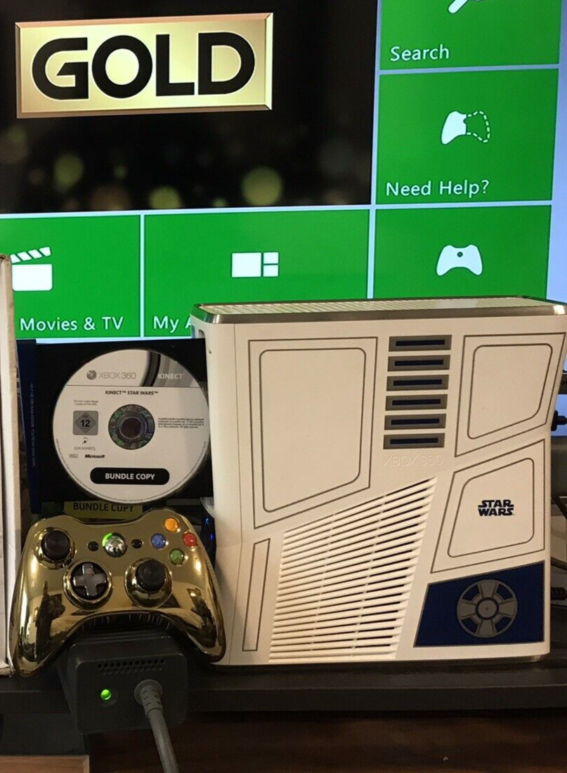 Microsoft Xbox 360 Limited Edition Kinect Star Wars Bundle 320GB