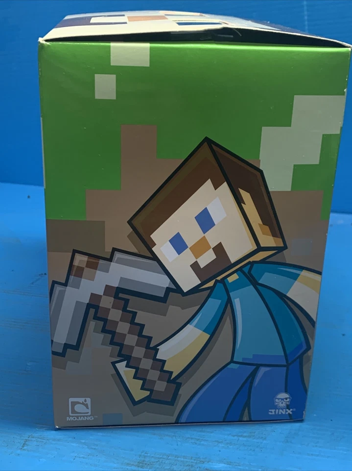 СОВЕРШЕННО НОВЫЙ!!! MINECRAFT СТИВ? КИРКА ТРАВЫ БЛОК JINX MOJANG КОЛЛЕКЦИОННЫЙ 2013 - Изображение 4 из 4