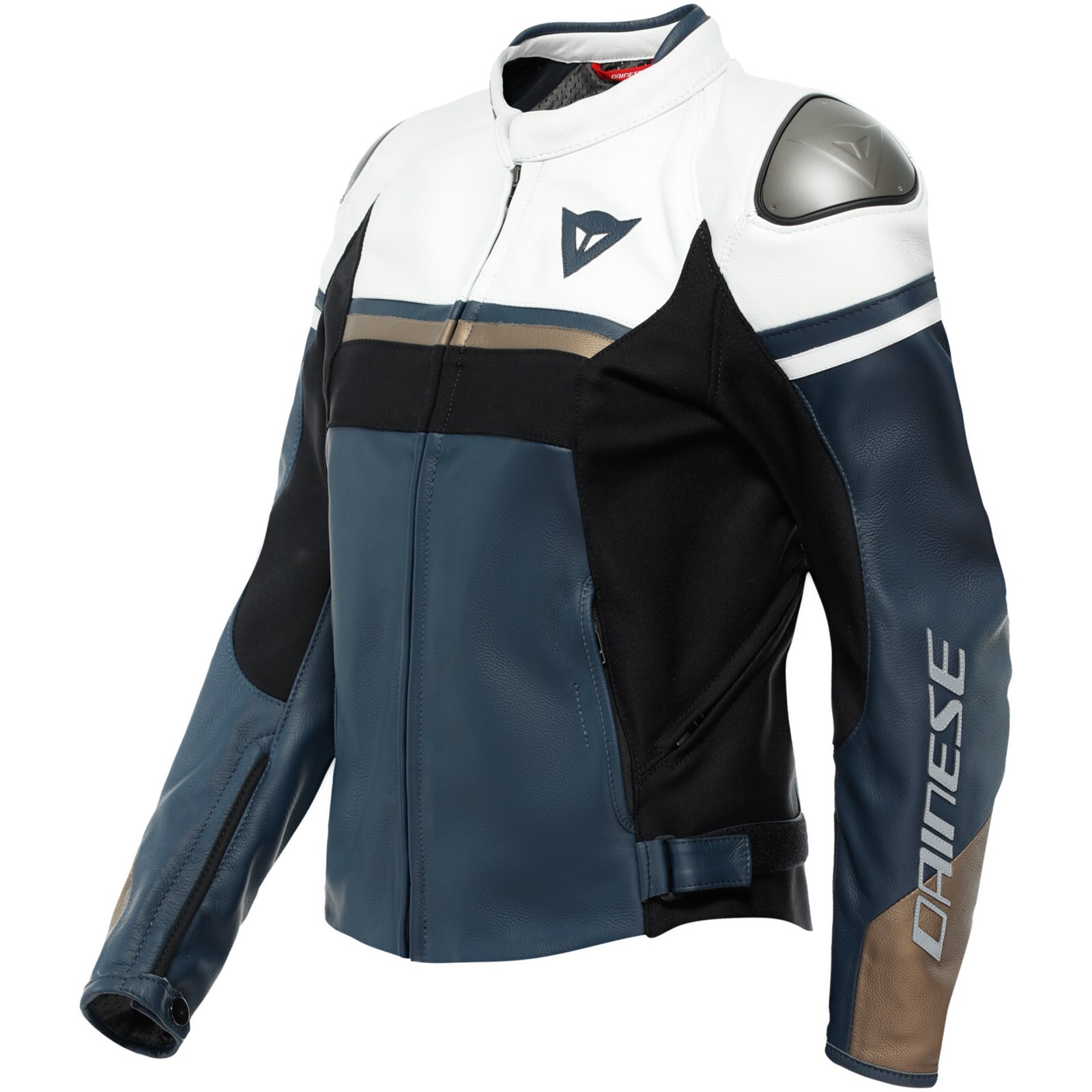 Dainese Ladies Motorcycle Jacket + Rapidaptor Lady Size 42 =3 6D Blau Weiß
