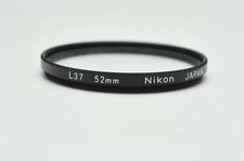 NIKON OEM 52MM L37 UV FILTER