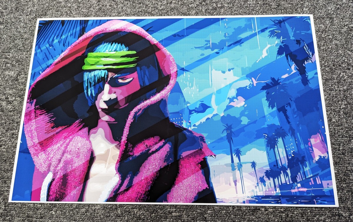 Hotline Miami BIKER Getting Ready print by Erick Scarecrow | eBay
