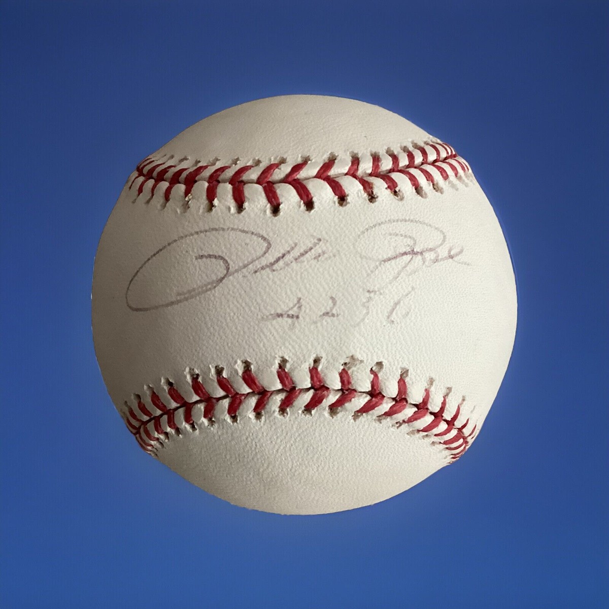 Pete Rose Signed Autograph 4256 Major League Baseball PSA DNA | eBay