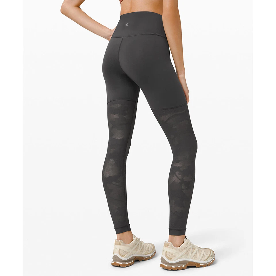 Lululemon Sheer Will High-Rise Tight 28" *Camo-Graphite Grey RRP $148 — 第 4/4 张图片